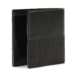 Black Calf Leather Bos Taurus Wallet