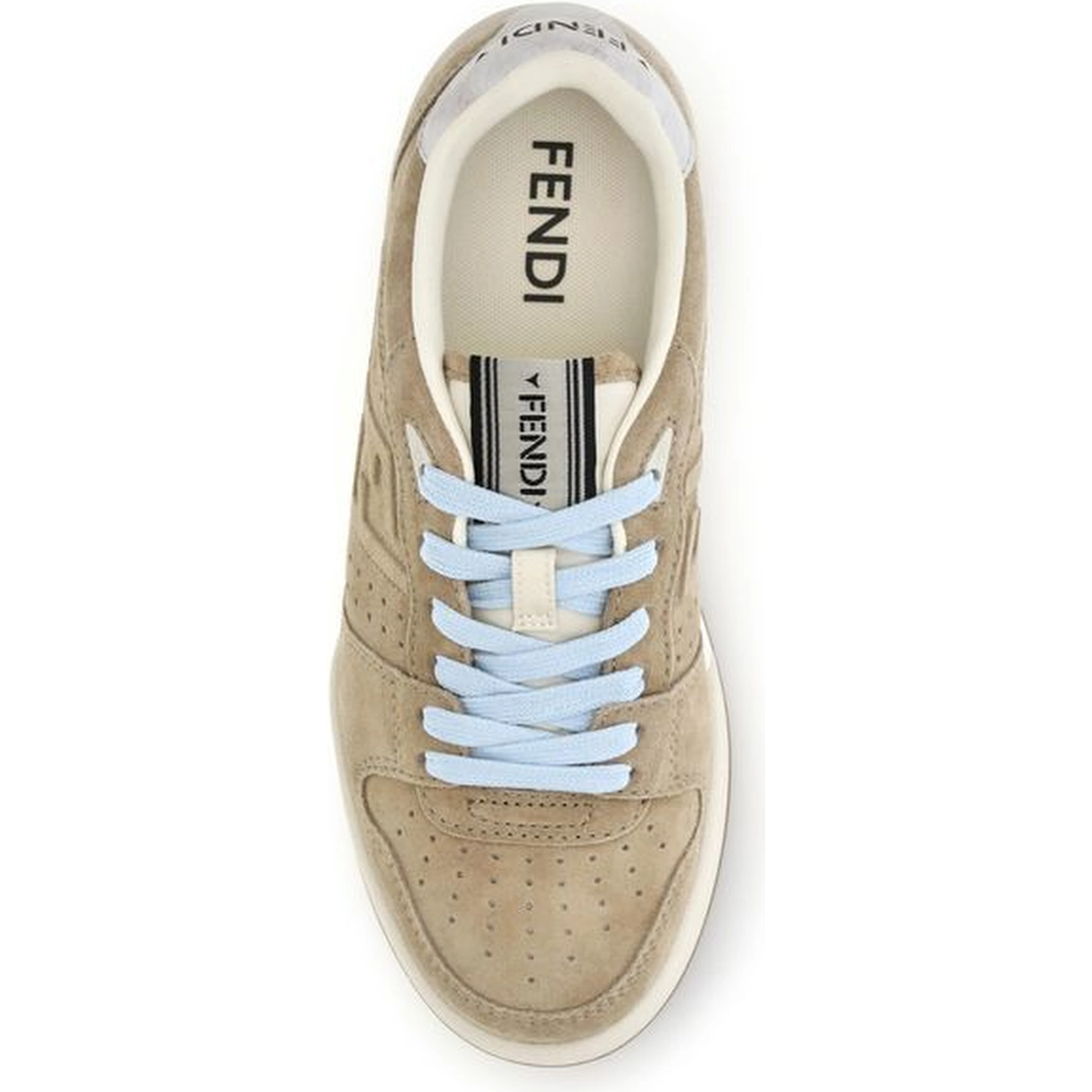Beige Rubber Sneakers
