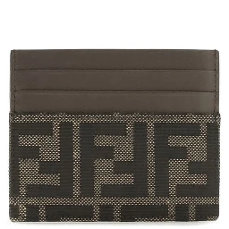 Brown Polyester Wallet