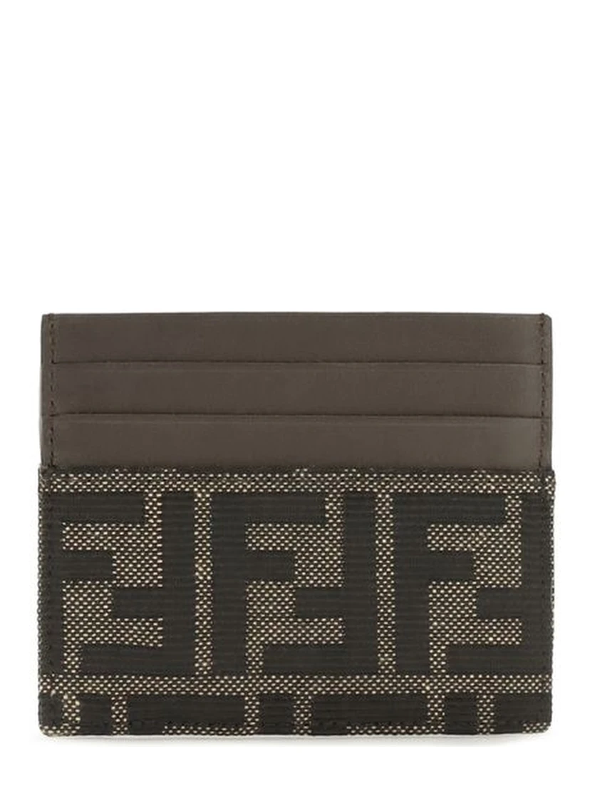 Brown Polyester Wallet