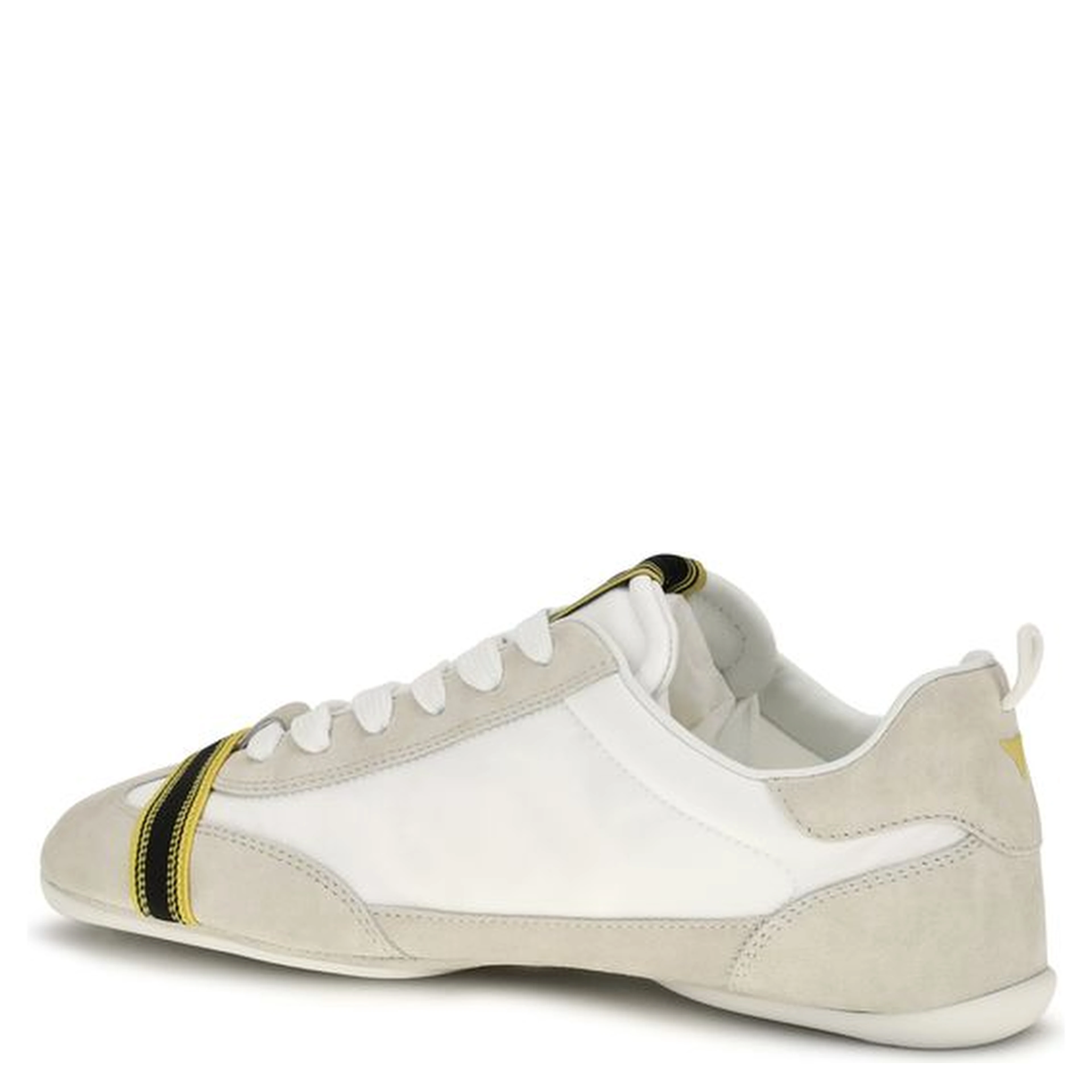 Gray Fabric Athletic Sneakers