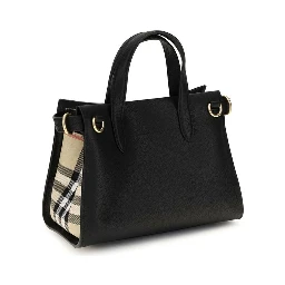 Black Cotton Handbag