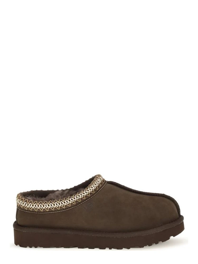 Brown Leather Mules