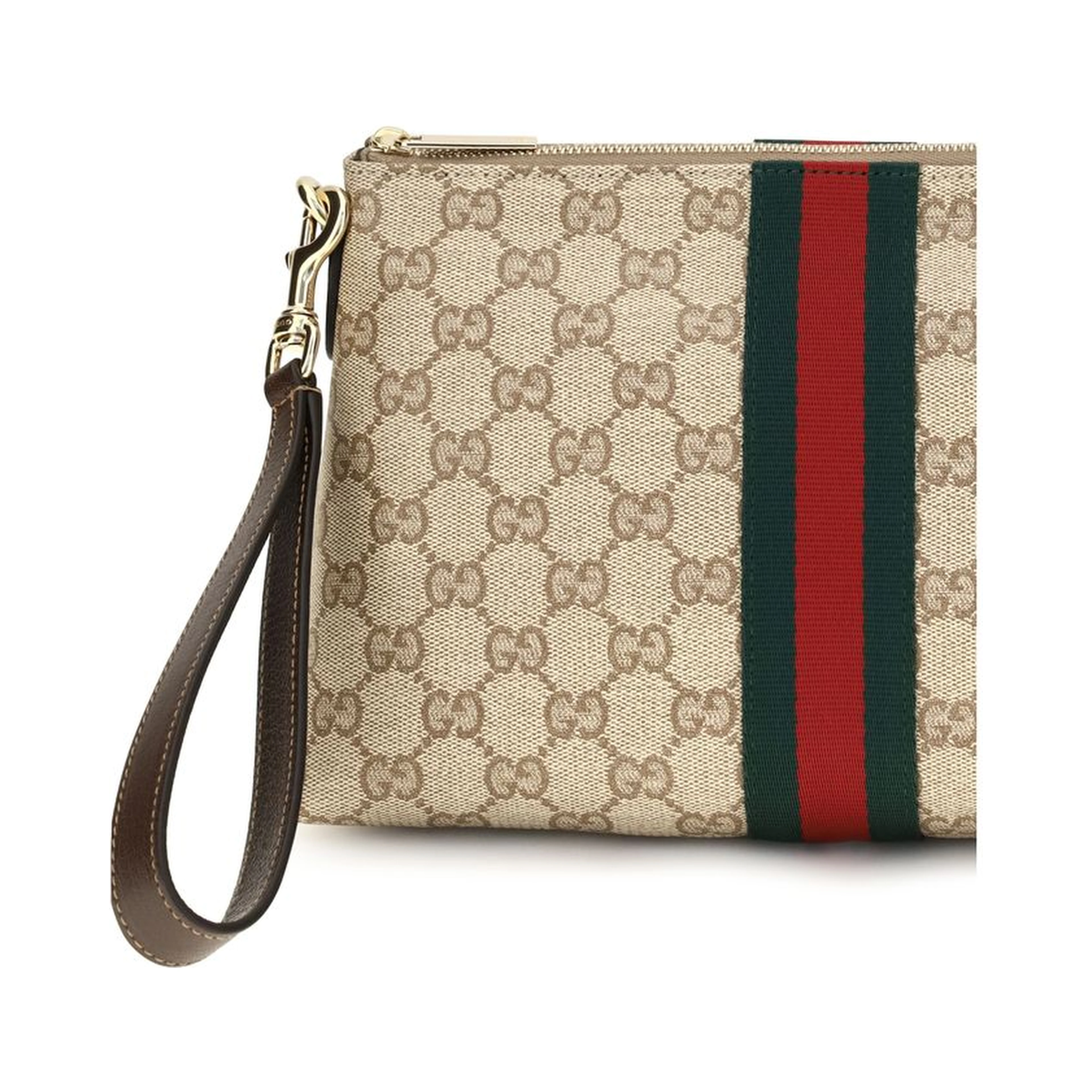Beige Fabric Shoulder Bag