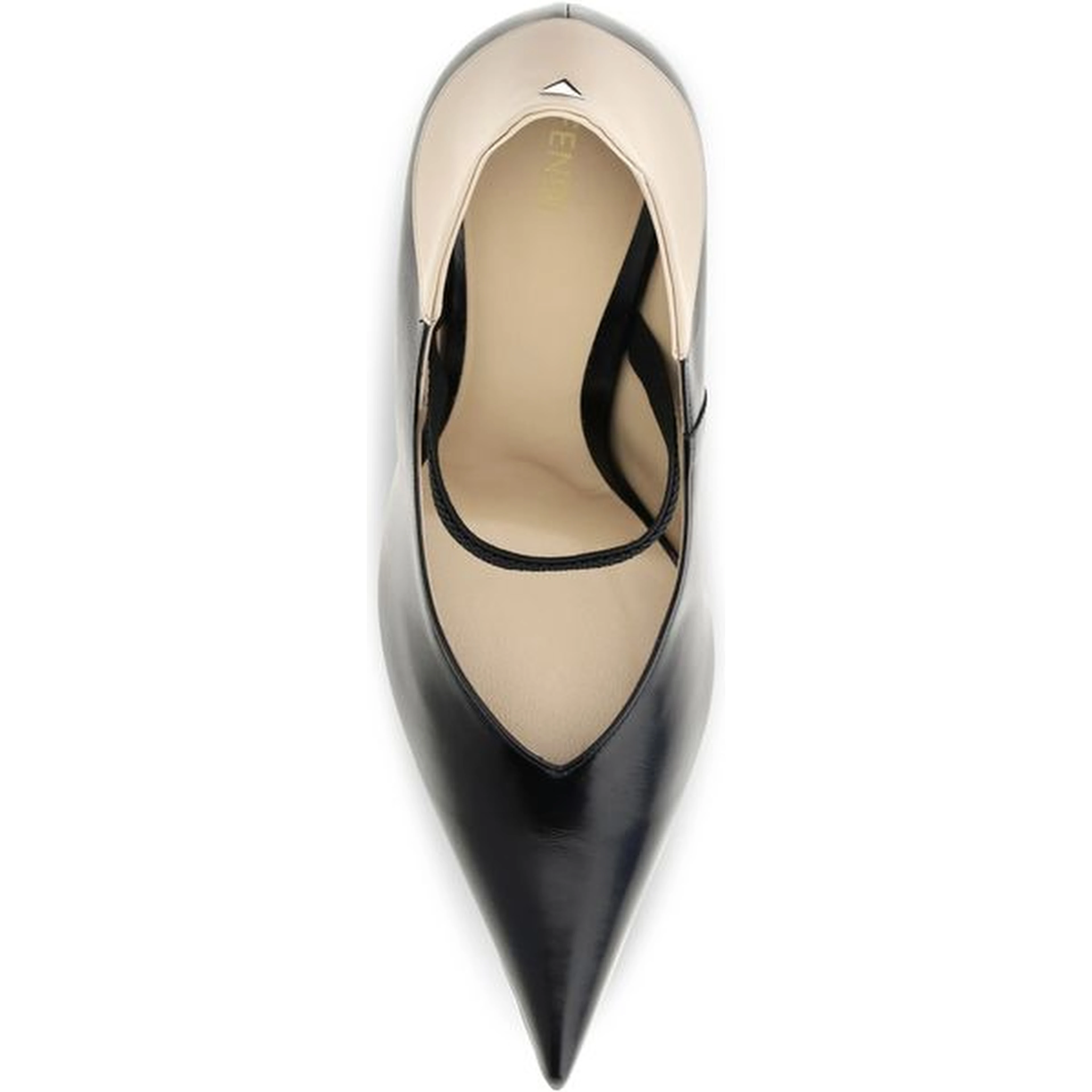 Black Calf Leather Bos Taurus High Heel Pumps
