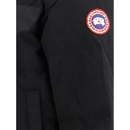 Black Polyester Parka