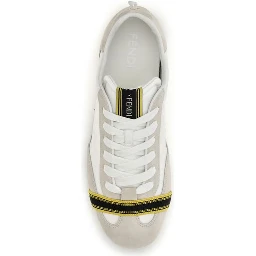 Gray Fabric Athletic Sneakers