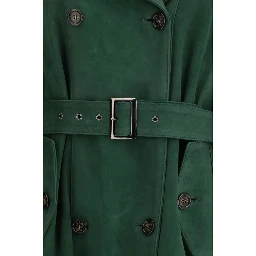 Bicolor Leather Coat