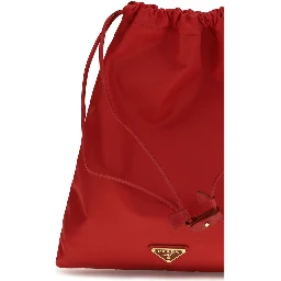 Multicolor Polyamide Clutch Bag
