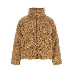 Beige Wool Full-Length Jacket