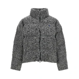 Gray Wool Full-Length Jacket