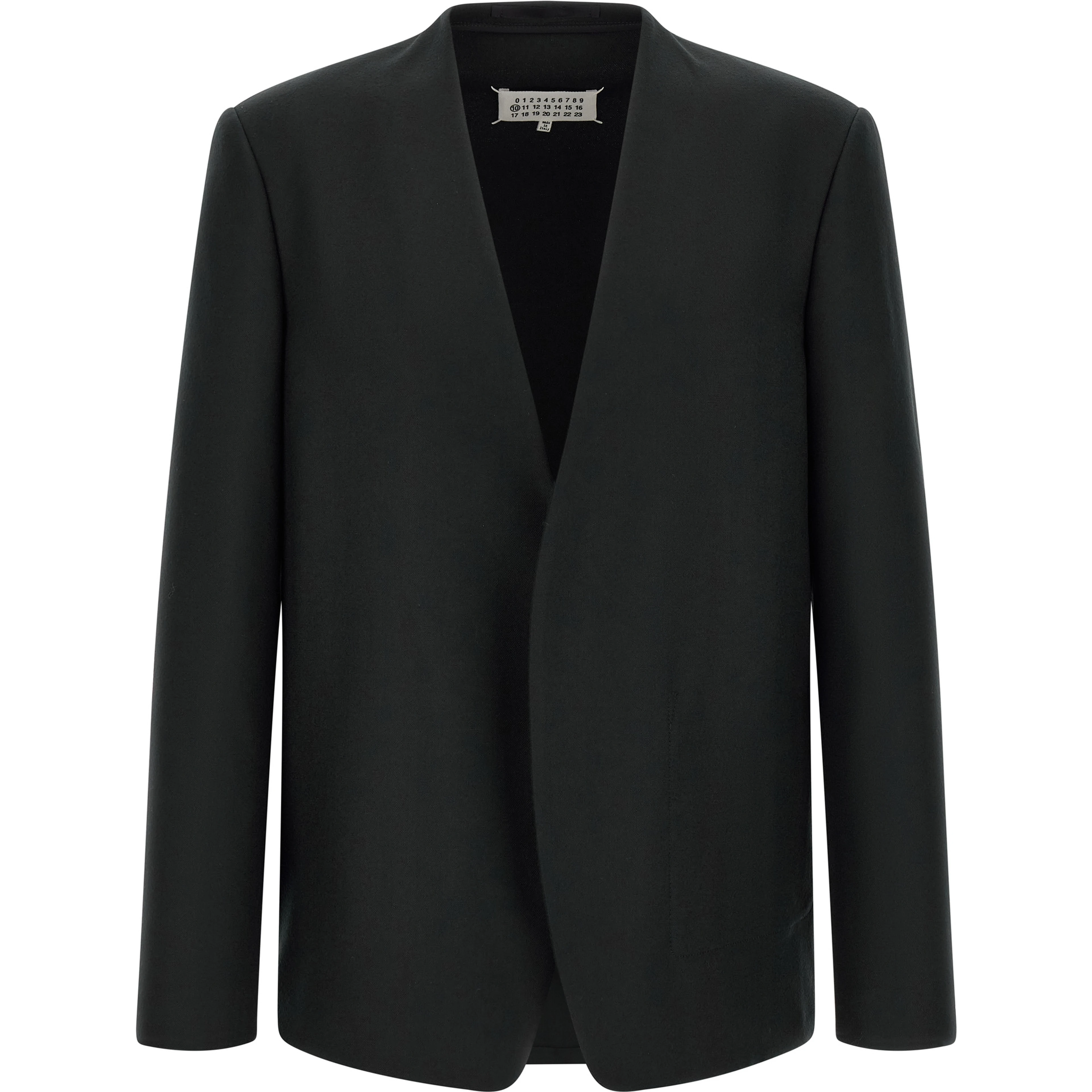 Black Virgin Wool Blazer