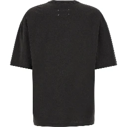 Black Cotton Long Sleeve T-Shirt