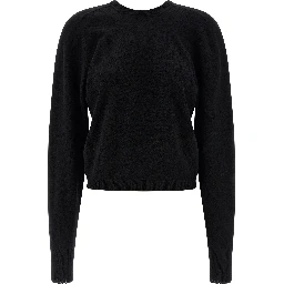 Black Virgin Wool Cardigan