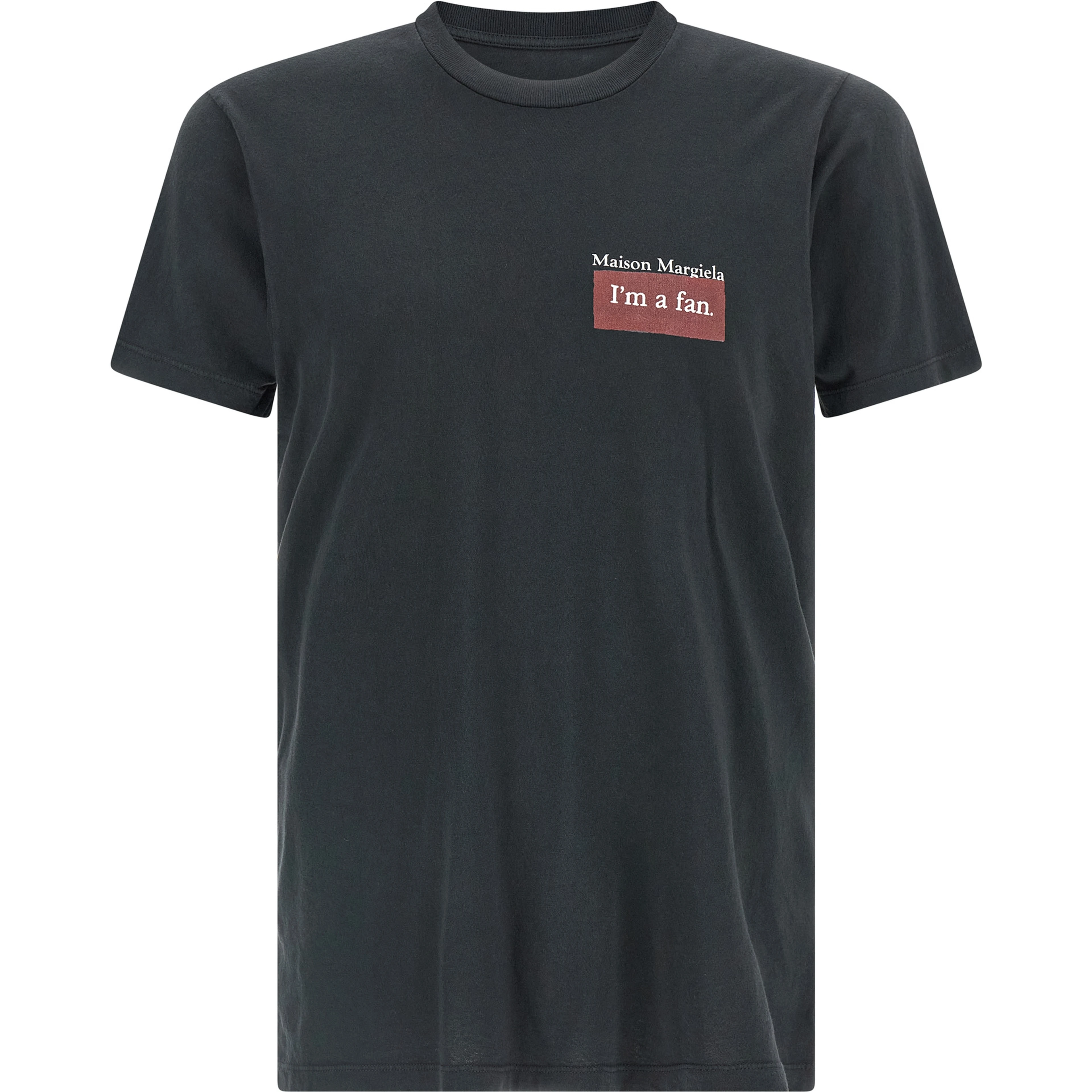Black Cotton T-Shirt