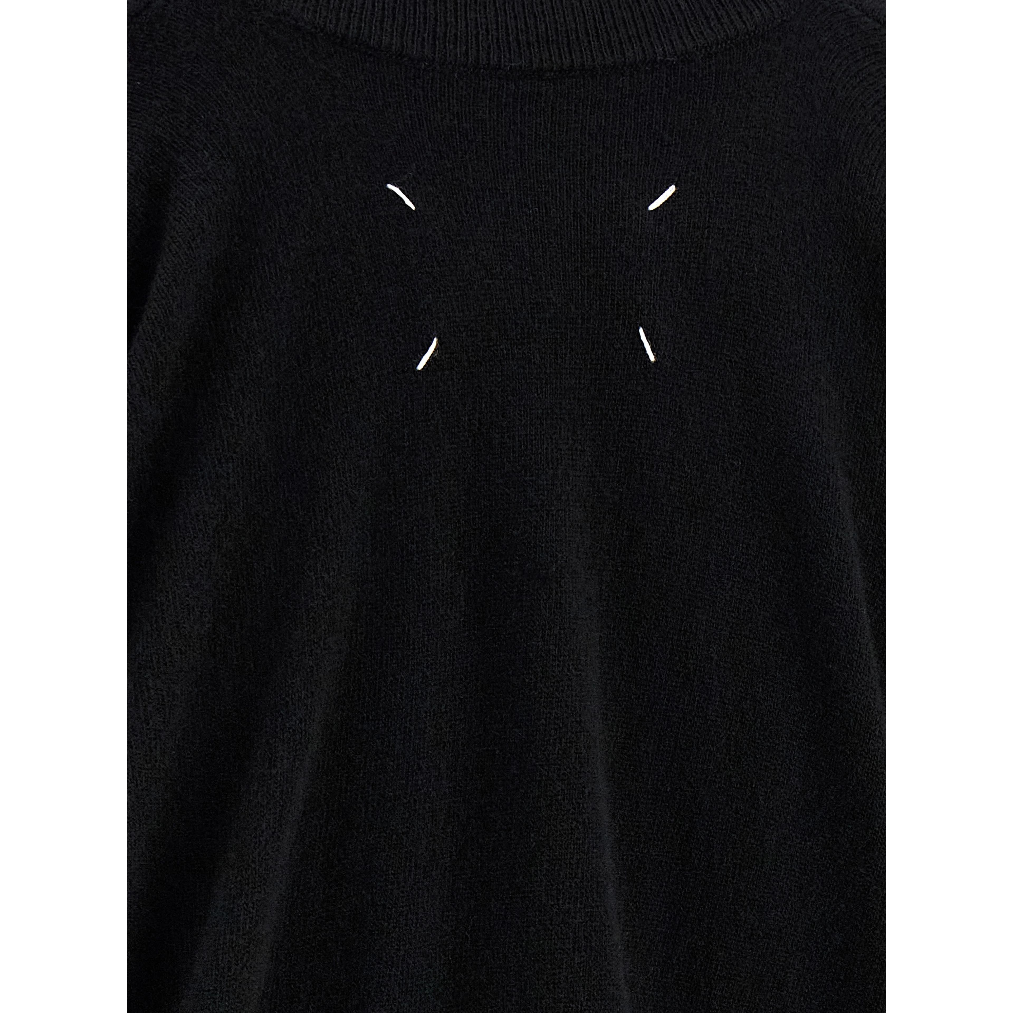Black Virgin Wool Cardigan