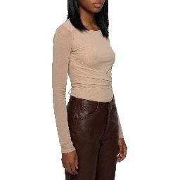 Powder Ballerina wrap top