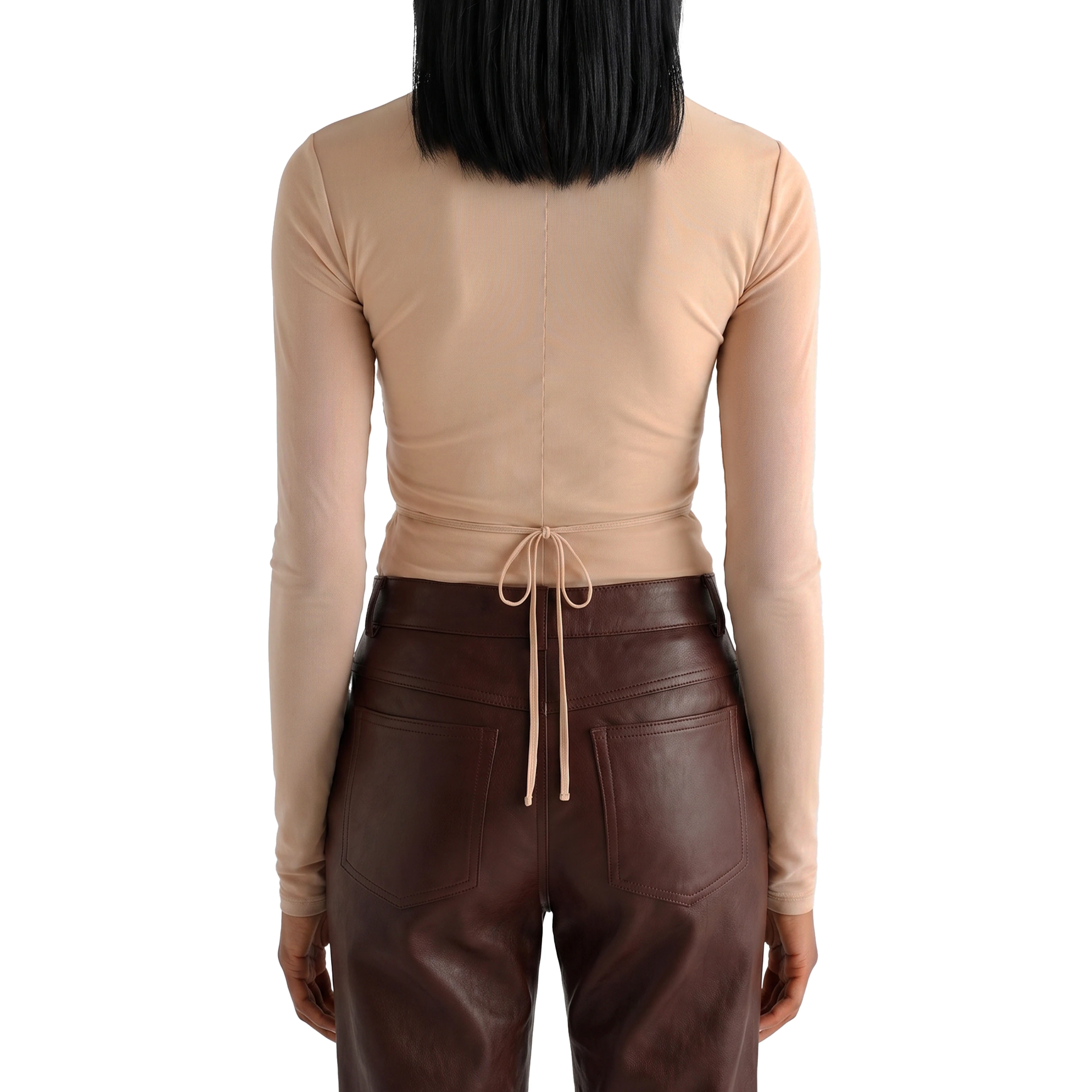 Powder Ballerina wrap top