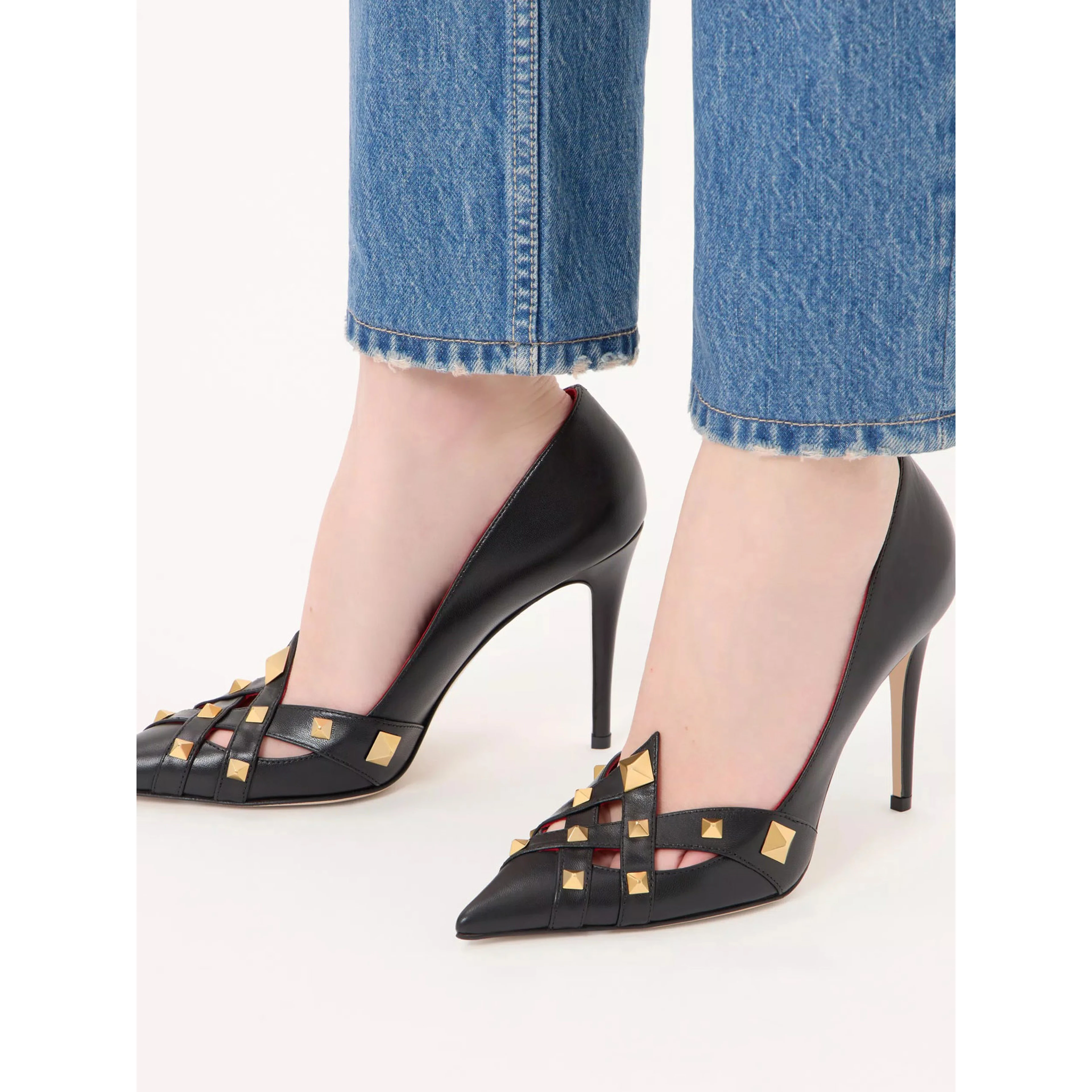 VALENTINO GARAVANI STUDDY KIDSKIN shoes