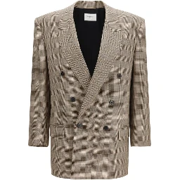 Beige Wool Oves Aries Blazer