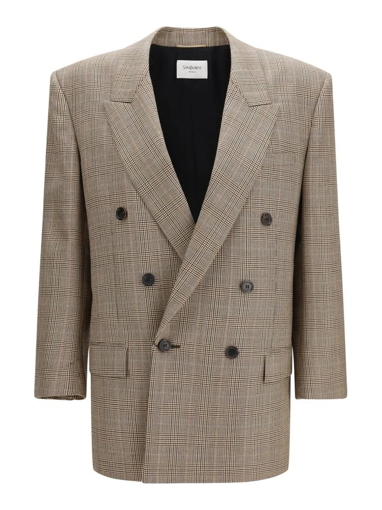 Beige Wool Oves Aries Blazer