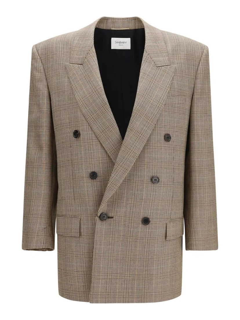 Beige Wool Oves Aries Blazer