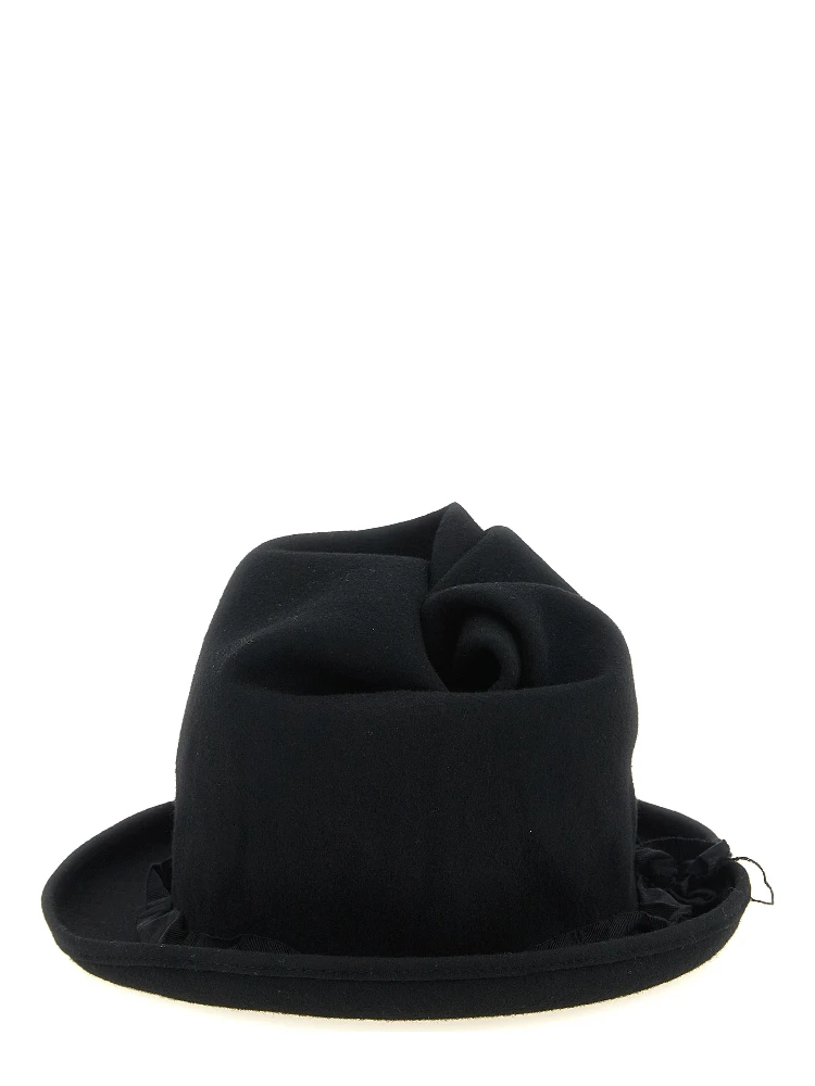 Black Wool Fedora