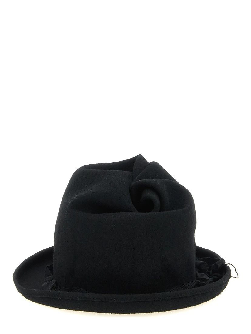 Black Wool Fedora