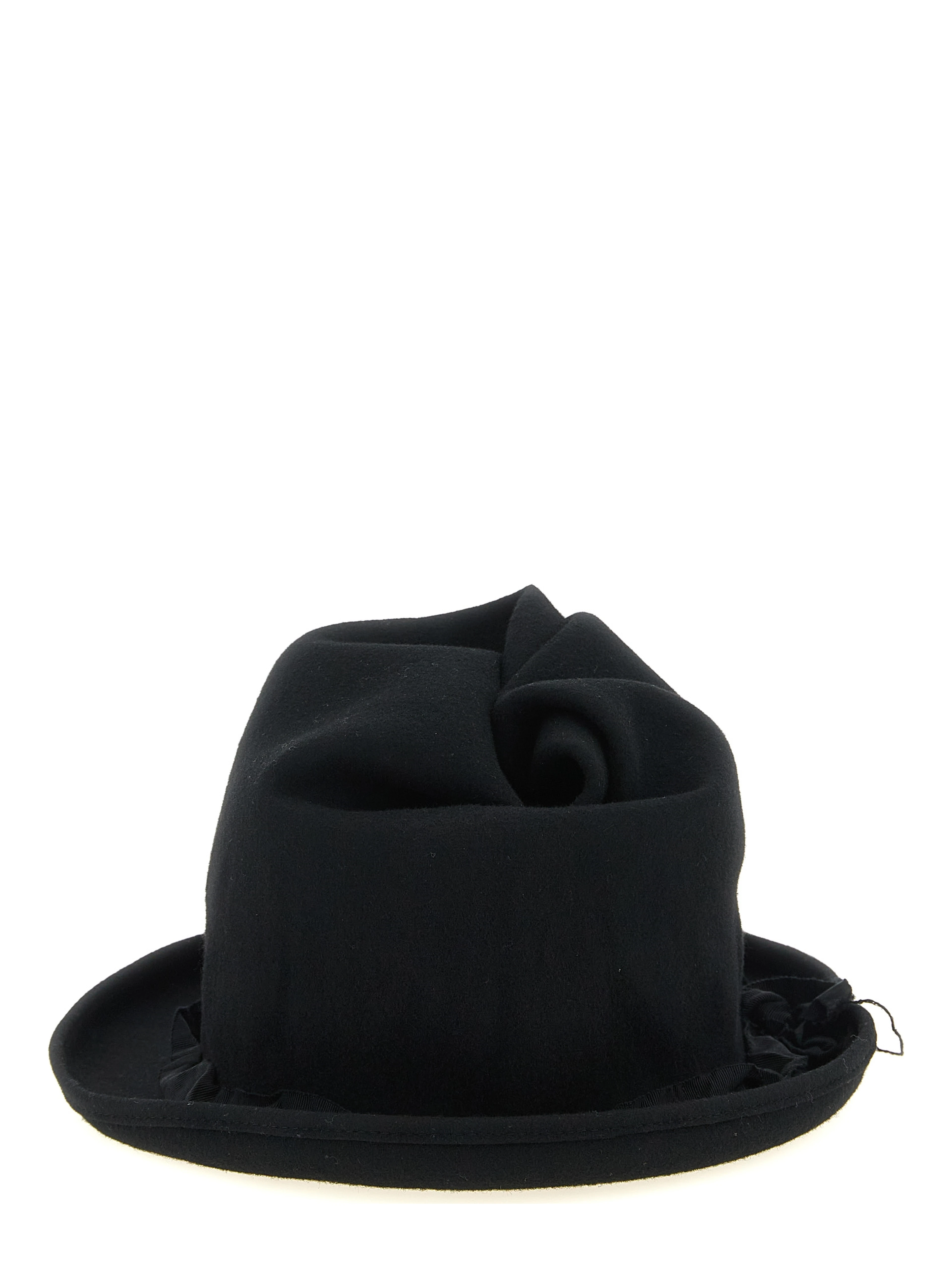 Black Wool Fedora