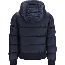 Blue Goose Down Full-Length Jacket