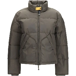 Bicolor Polyamide Full-Length Jacket