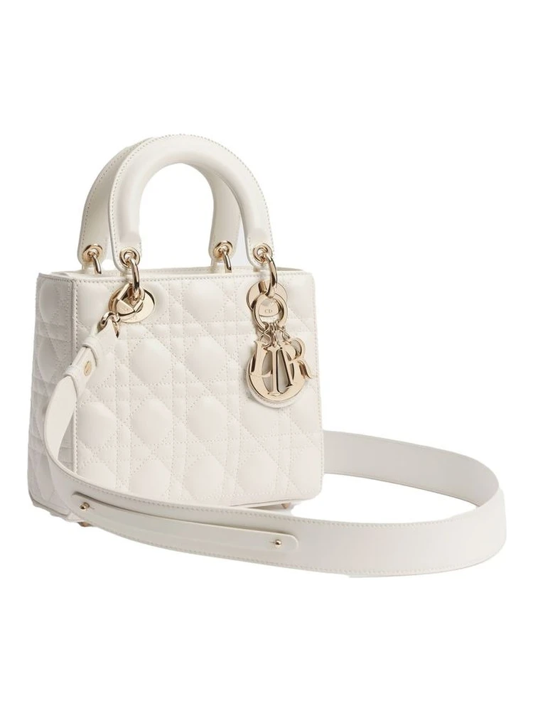 White Lamb Leather Handbag alternative
