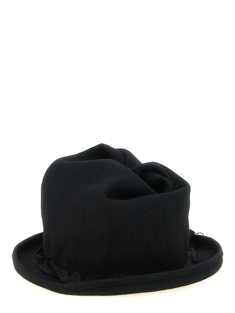 Black Wool Fedora alternative