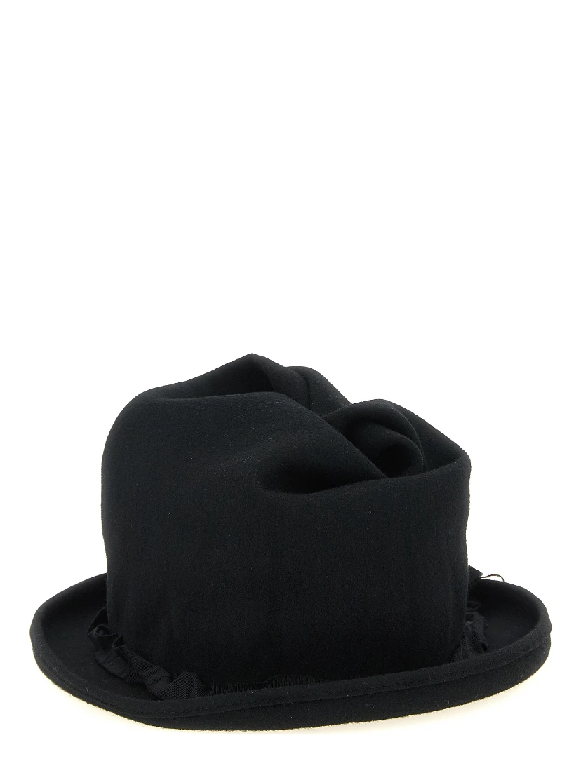 Black Wool Fedora