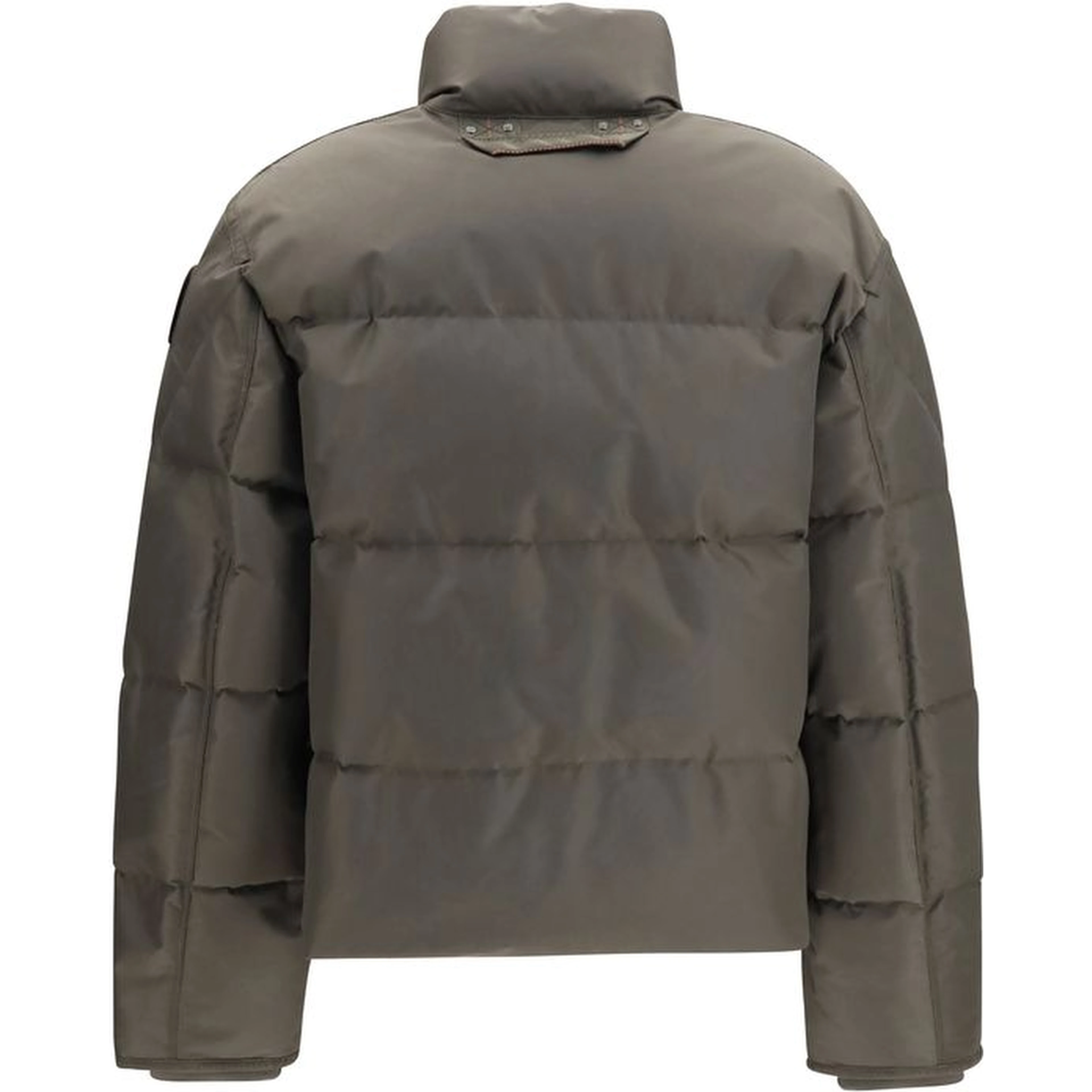 Bicolor Polyamide Full-Length Jacket