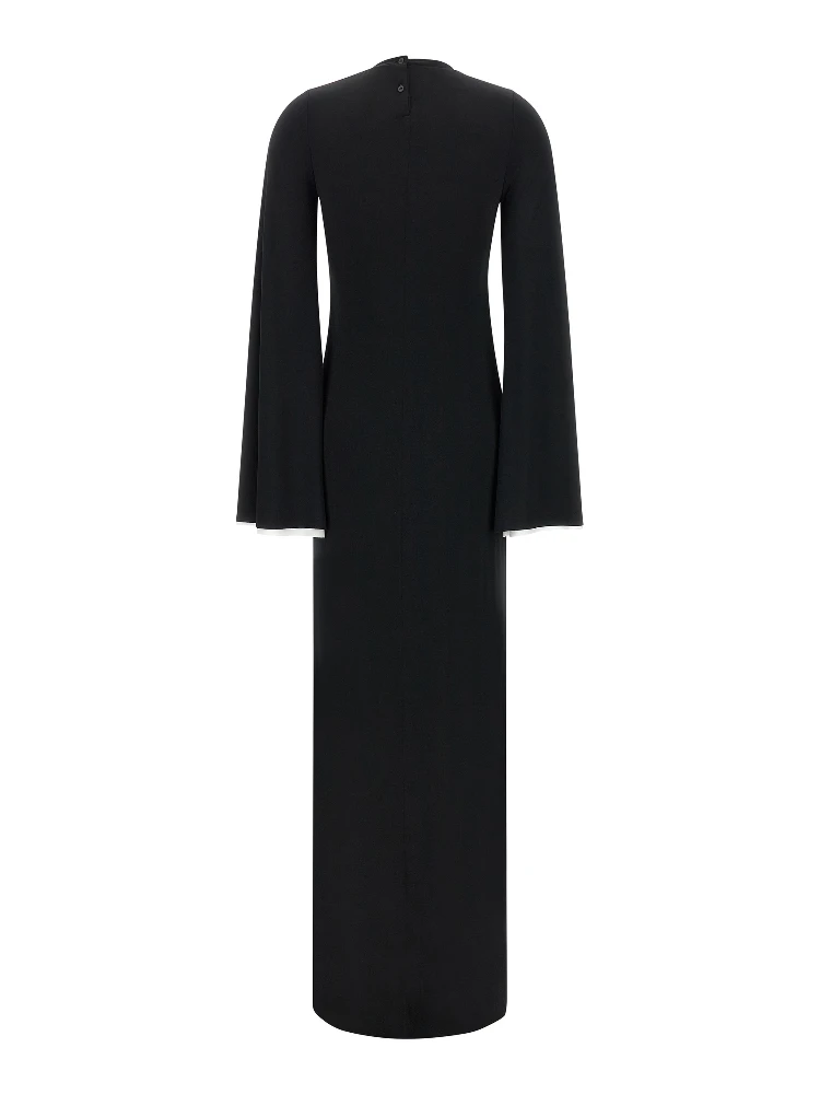 Black Polyester Long Dress alternative