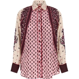 Multicolor Viscose Blouse