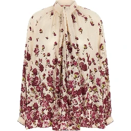 Multicolor Viscose Blouse