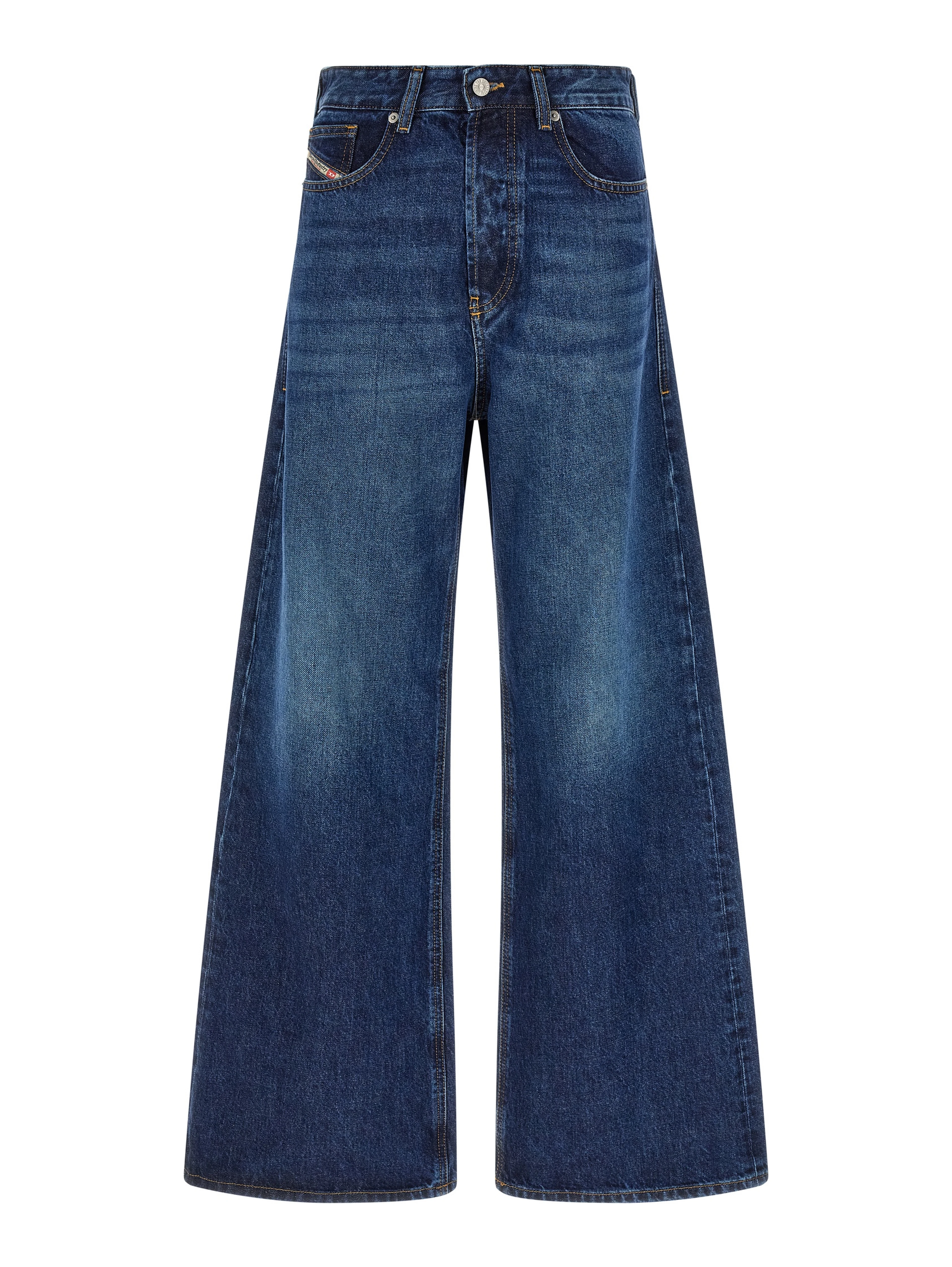 Blue Cotton Jeans Denim