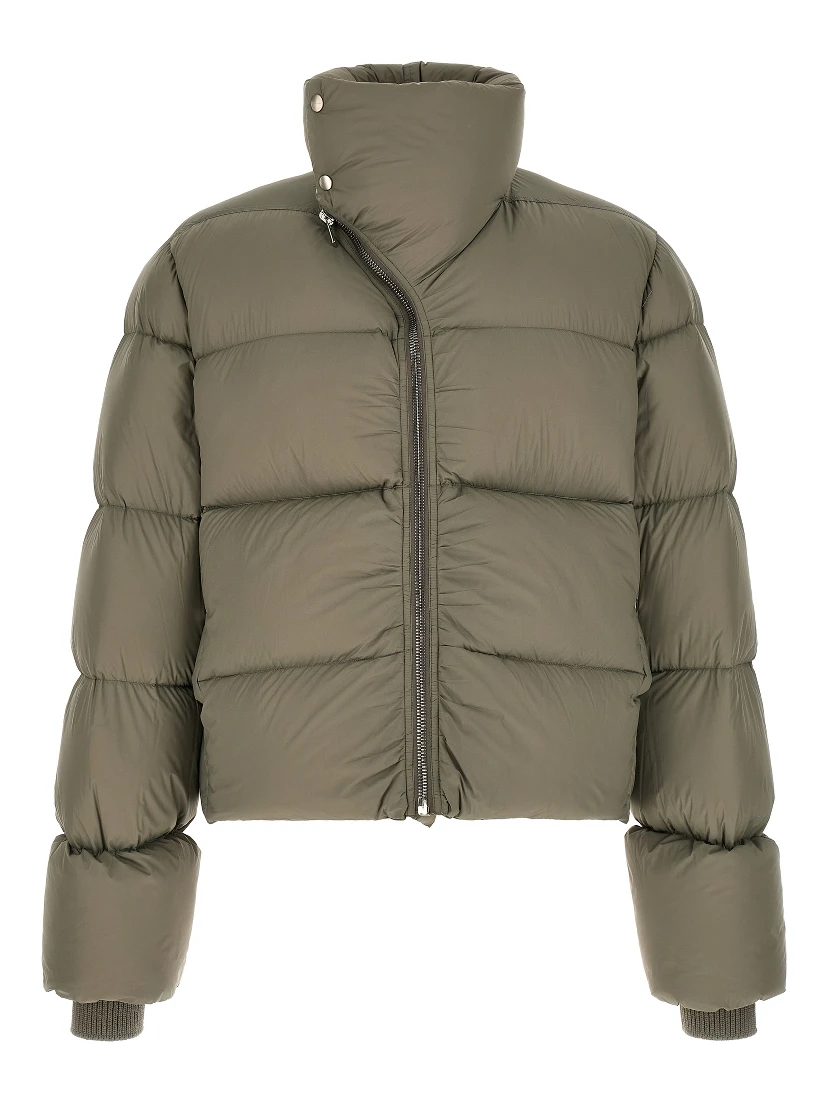 Bicolor Nylon Full-Length Jacket