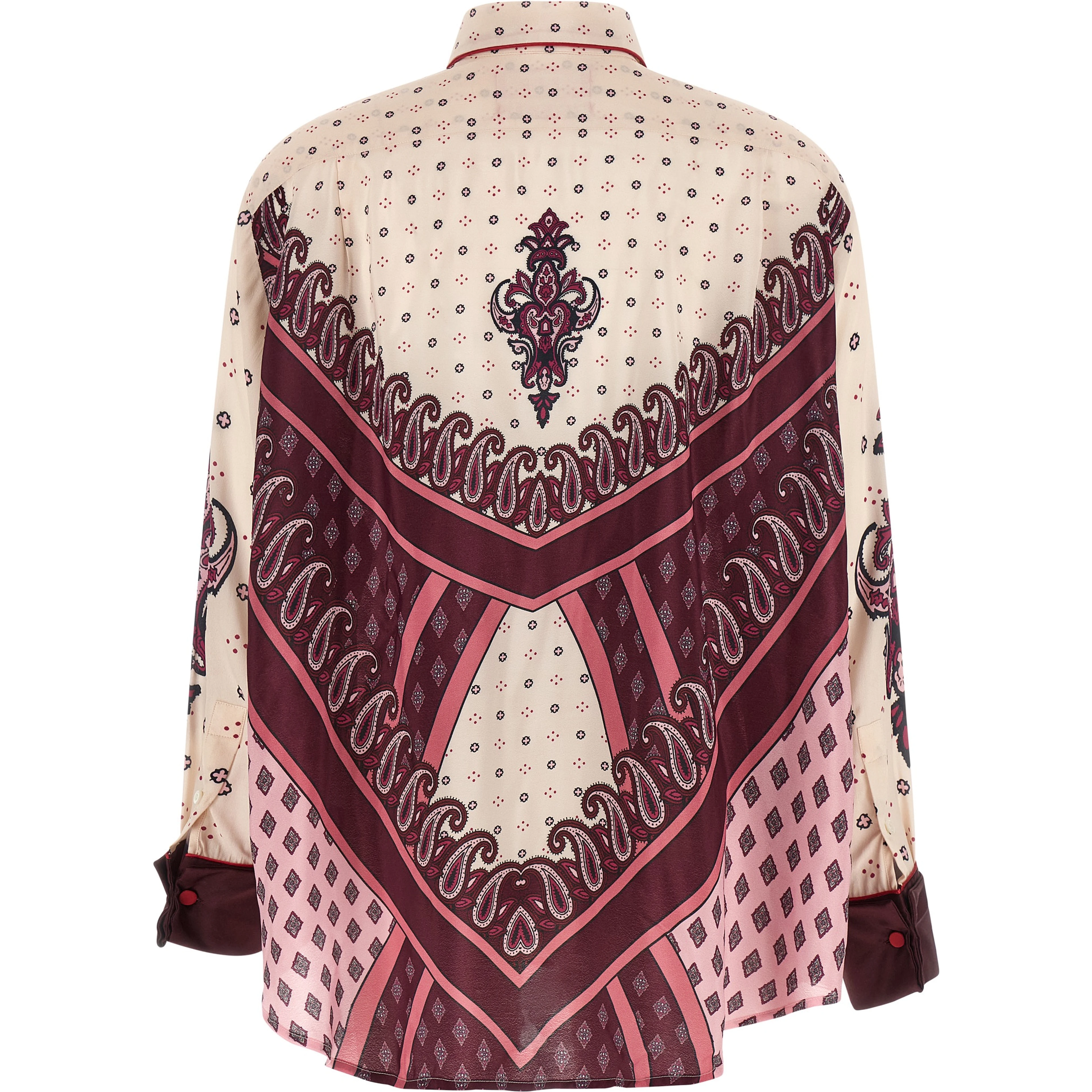 Multicolor Viscose Blouse