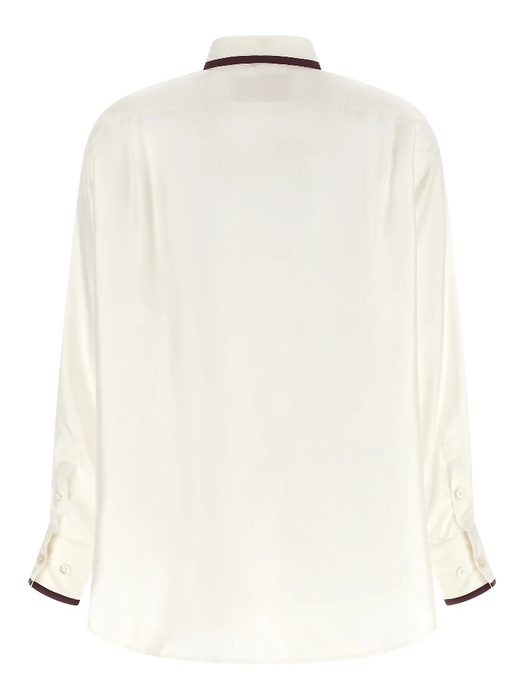 White Silk Blouse alternative