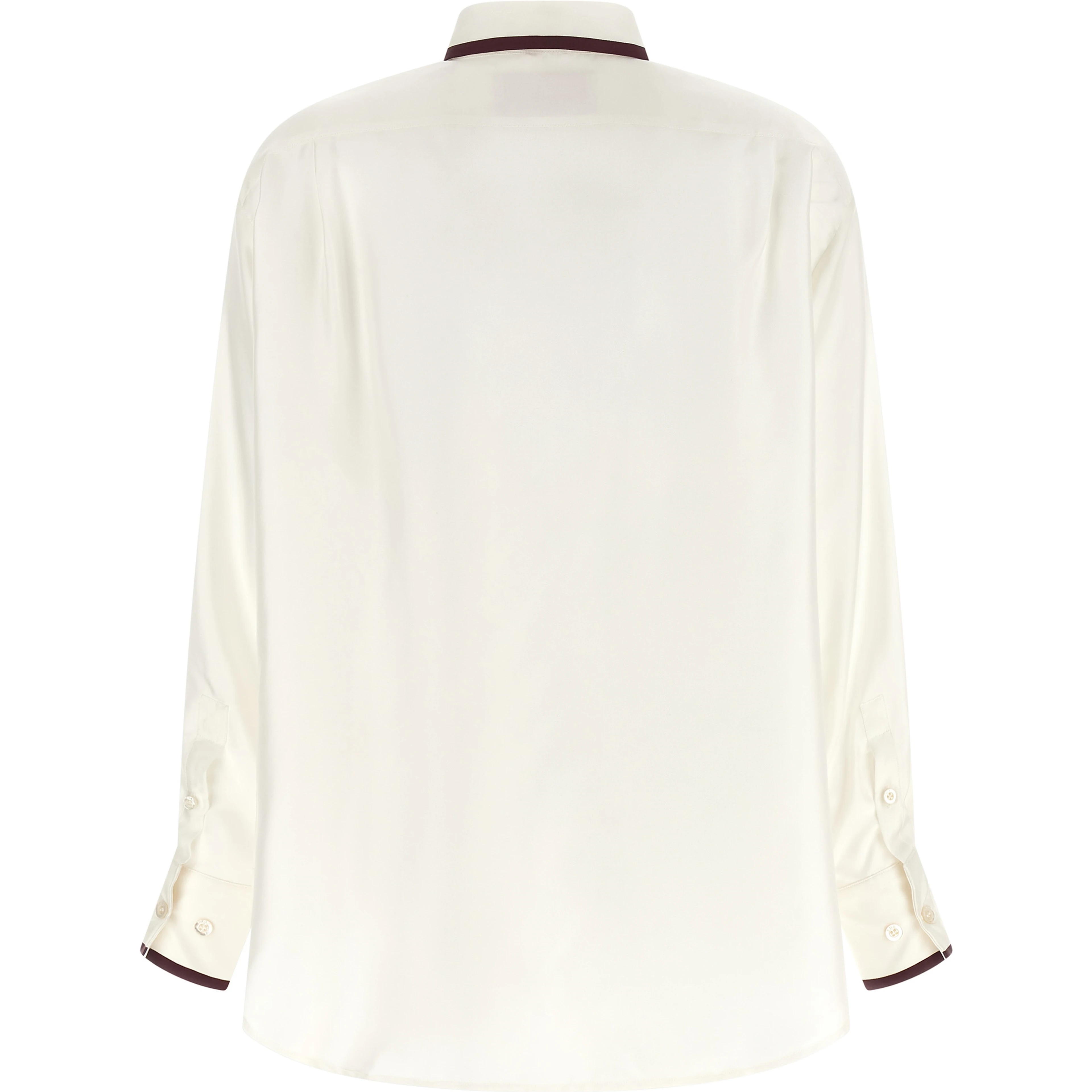 White Silk Blouse