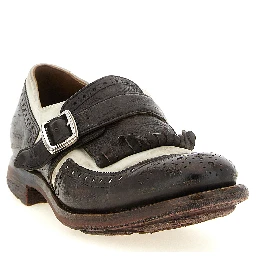 Brown Calfskin Oxfords And Derbies