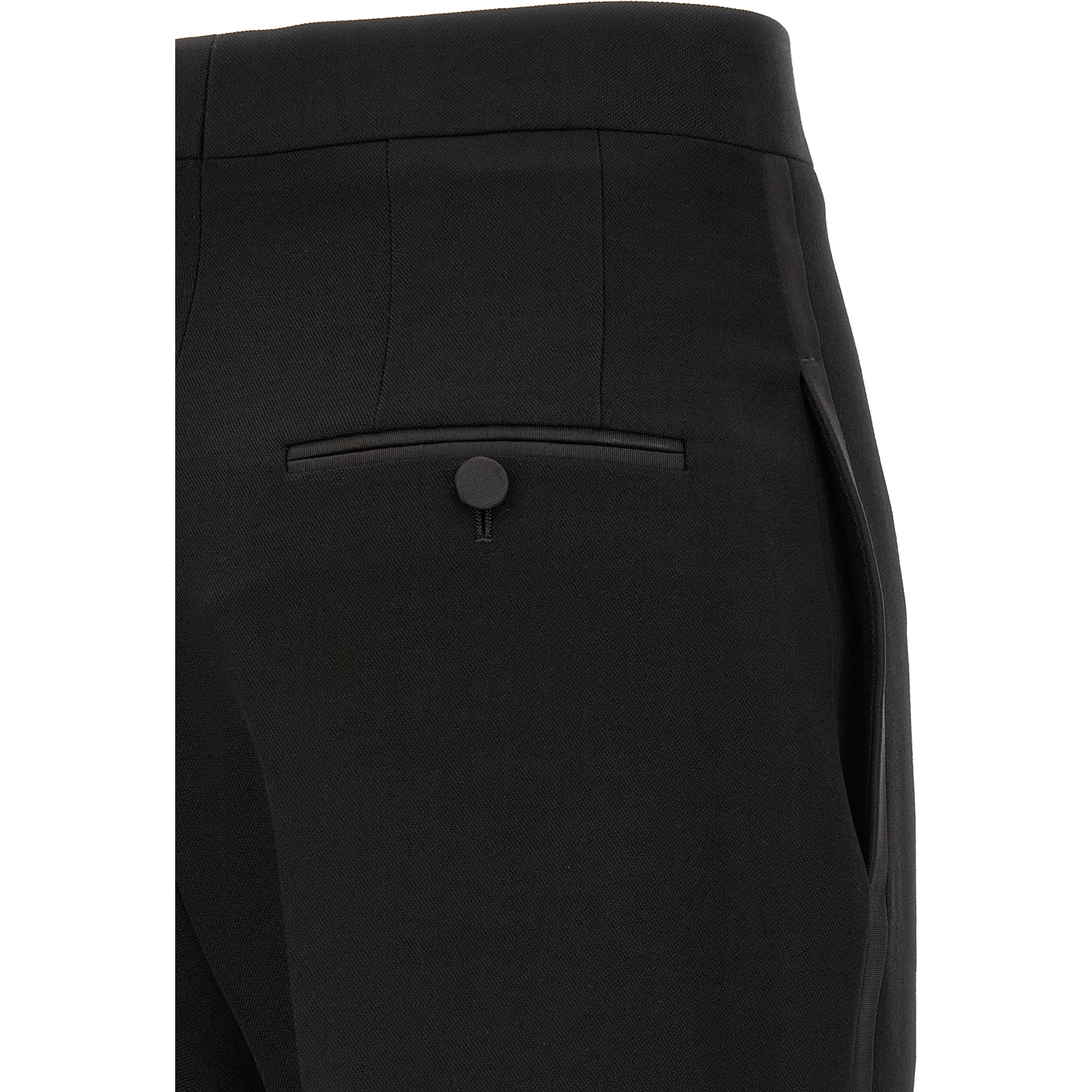 Black Wool Dress Pants
