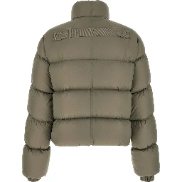 Bicolor Nylon Full-Length Jacket