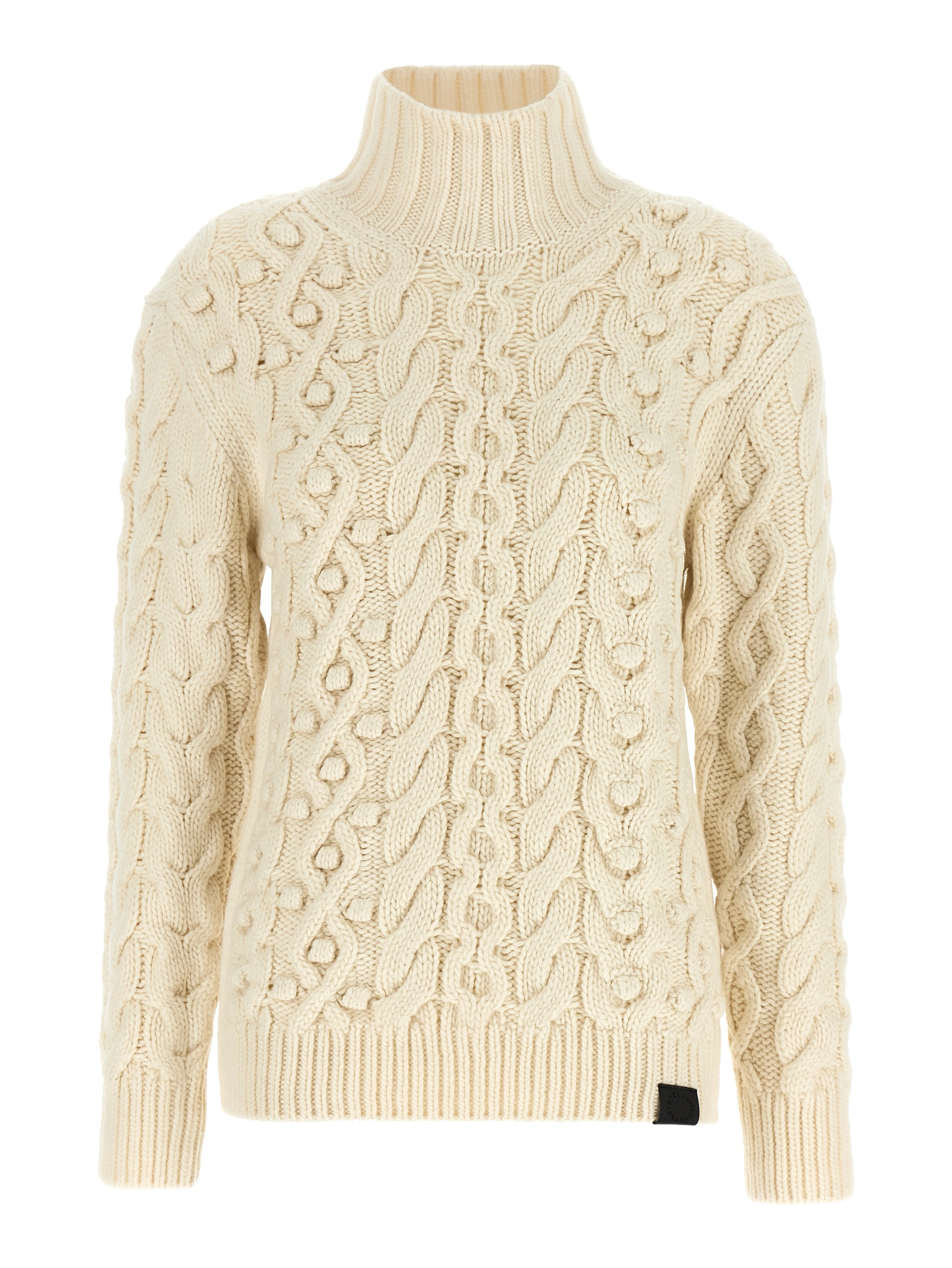 White Virgin Wool Cardigan