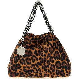 Brown Polyester Handbag