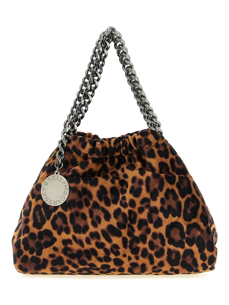 Brown Polyester Handbag