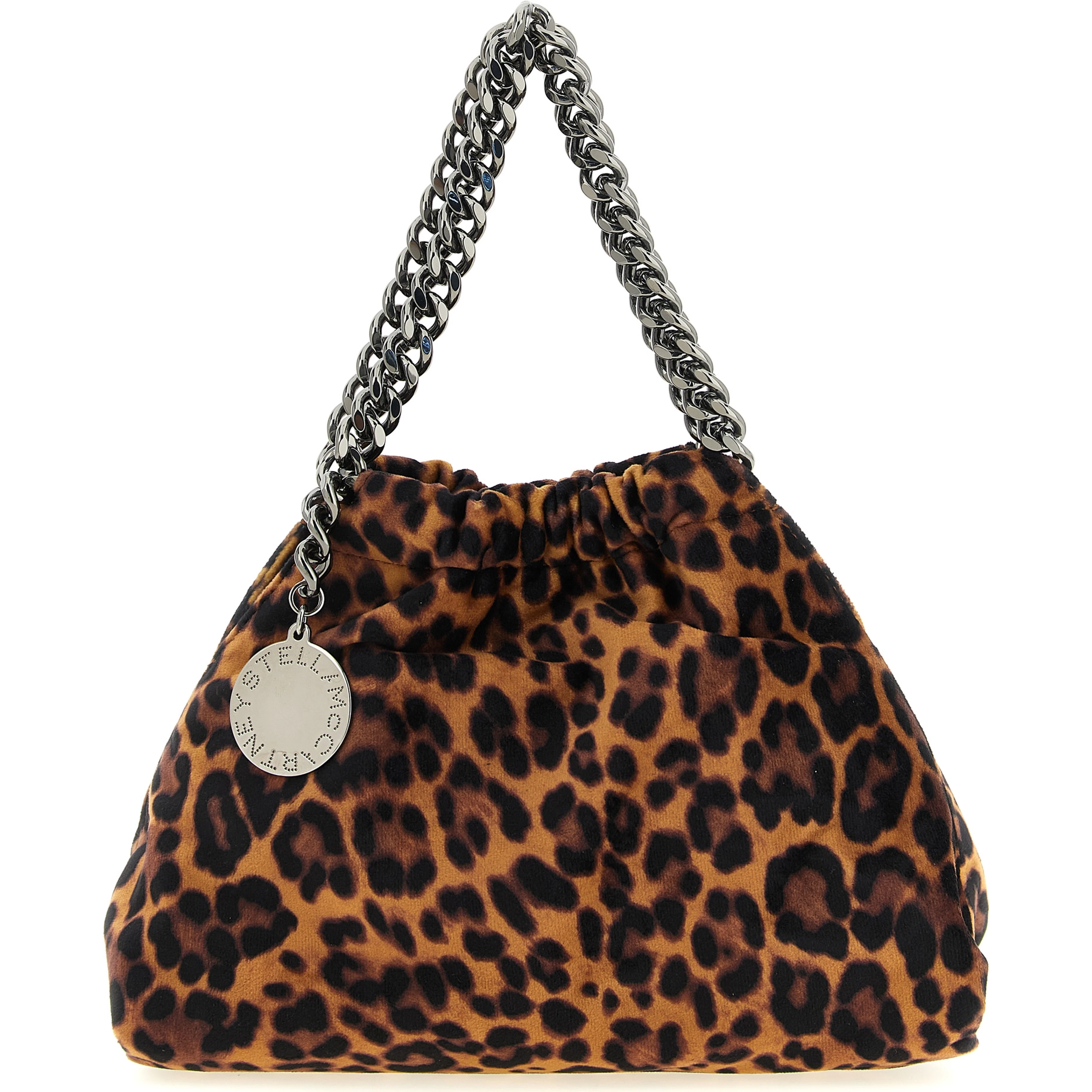 Brown Polyester Handbag